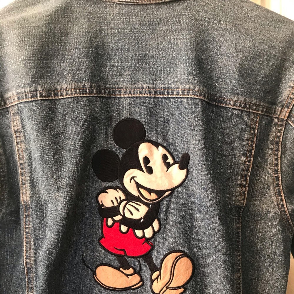 Blue jean Disney jacket size M